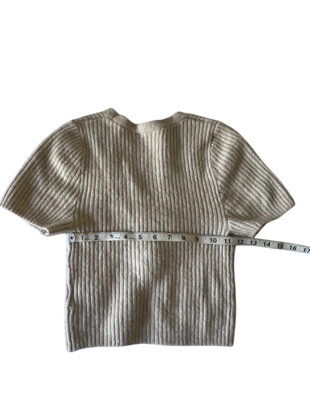 H&M Cream Ribbed Knit Sweater - Picture 5 of 6